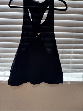 Gymshark Black Racerback Training Tank Top